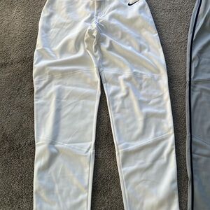 Nike White Athletic Pants